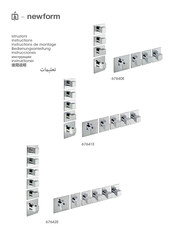 newform 67641E Instructions Manual