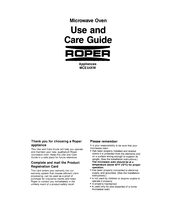 Roper MCE04XW Use And Care Manual