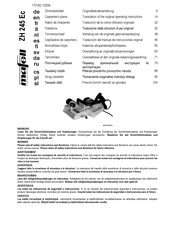 Mafell ZH 245 Ec Translation Of The Original Operating Instructions
