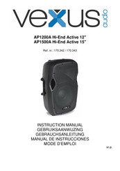 Vexus Audio AP1200A Instruction Manual