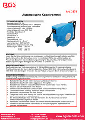 BGS technic 3379 Manual