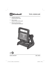 EINHELL TE-CL 18/2000 LiAC Operating Instructions Manual