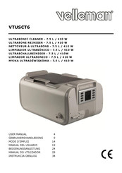 Velleman VTUSCT6 User Manual