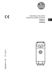 IFM PN7036 Operating Instructions Manual
