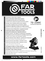 Far Tools TD 2200C Original Manual Translation