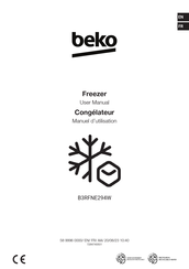 Beko B3RFNE294W User Manual