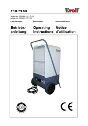 Kroll 000096-01 Operating Instructions Manual