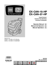 Tennant NOBLES EX-CAN-15-HP Operator's Manual