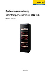 Nordcap WG 185 Manual