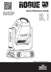 Chauvet Professional ROGUER1ESPOT Operating Instructions & Parts Manual