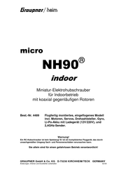 GRAUPNER micro NH90 indoor Manual