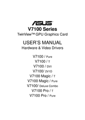 Asus V7100/Deluxe Combo User Manual