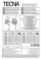 TECNA 9509RL Instruction Manual