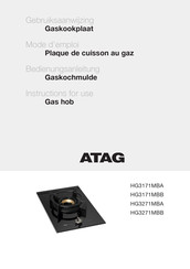 Atag HG3271MBB Instructions For Use Manual