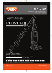 Vax U89-P8-B Power 8 User Manual