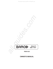 Barco R9001430 Owner's Manual