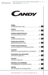 Candy FCT612X/1 User Instructions