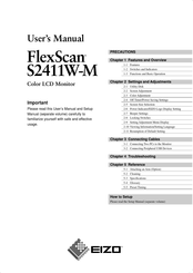 Eizo FlexScan S2411W-M User Manual