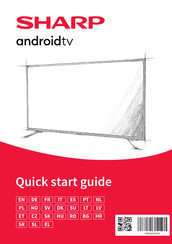 Sharp 40BN6EA Quick Start Manual