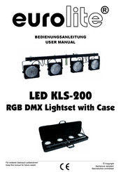 EuroLite LED KLS-200 User Manual
