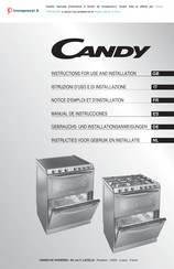 Candy TRIO TRI 5S Instructions For Use And Installation