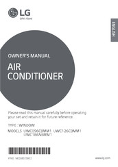 LG UWC096CBMM1 Owner's Manual