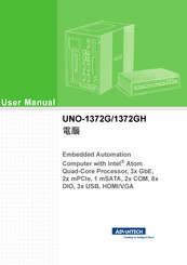 Advantech UNO1372GHE3A2002-T User Manual