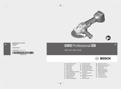Bosch Professional GWS 18V-10C Original Instructions Manual