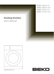 Beko WMB 510311 D User Manual