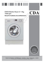 CDA CI970 Manual For Installation, Use And Maintenance