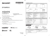 Sharp AQUOS 2T-C42FG1X Initial Setup Manual