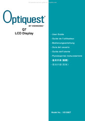 ViewSonic Q7 User Manual