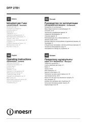 Indesit DFP 27B1 Operating Instructions Manual