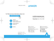 Anker PowerSolar 3-Port 24W User Manual
