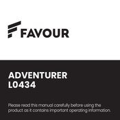 FAVOUR ADVENTURER L0434 Manual