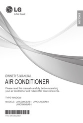 LG UWC096CBAB1 Owner's Manual