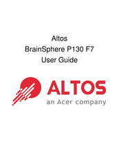Acer Altos BrainSphere P130 F7 User Manual