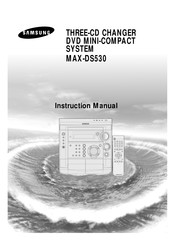 Samsung MAX-DS530 Instruction Manual