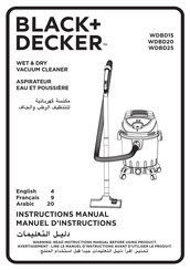 Black & Decker WDBD25 Instruction Manual