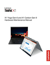 Lenovo ThinkPad X1 Yoga Gen 6 Hardware Maintenance Manual