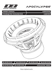 Deaf Bonce APOCALYPSE DB-3015R D1 Owner's Manual