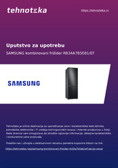 Samsung RB3 A Series User Manual