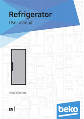 Beko RSNE378K23W User Manual