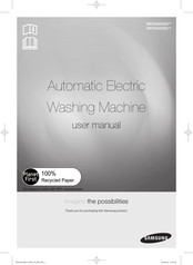 Samsung WF500W0BC Series User Manual