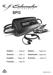 Schumacher Electric SPI3 Manual