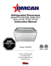 Omcan 47742 Instruction Manual