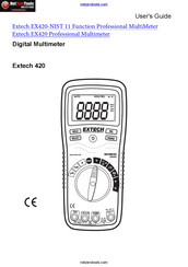 Extech Instruments EX420 User Manual