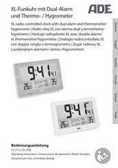 ADE CK 2308 Operating Instructions Manual