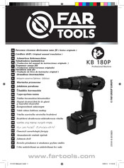 Far Tools KB 180P Original Manual Translation