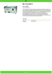 IPC ML-C D1618Pi T Manual